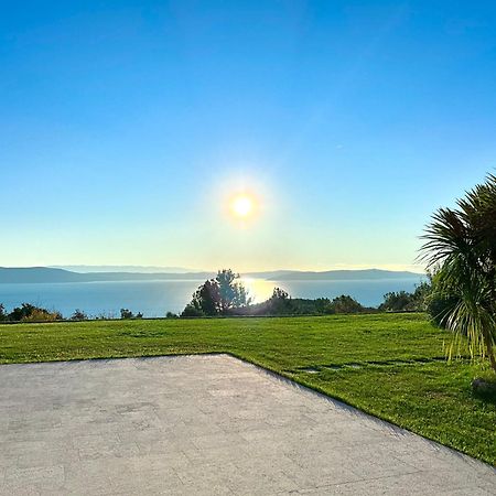 Luxury Panorama Vila With Amazing Seaview In Gondolici 7 Km From Rabac Лабин Екстериор снимка