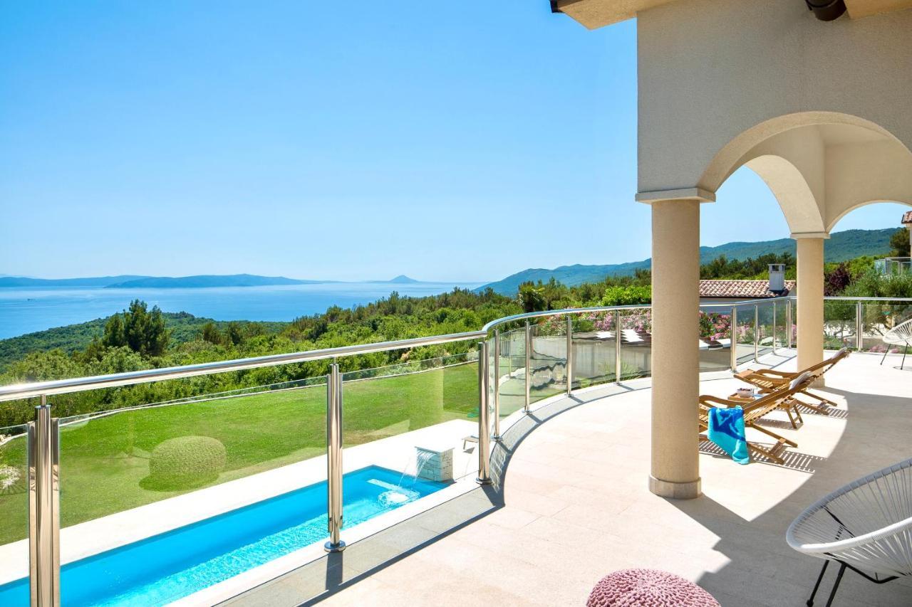 Luxury Panorama Vila With Amazing Seaview In Gondolici 7 Km From Rabac Лабин Екстериор снимка
