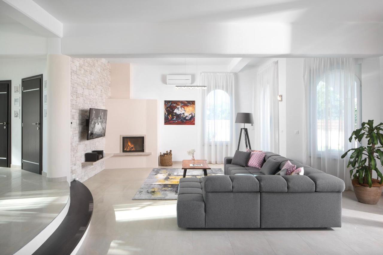 Luxury Panorama Vila With Amazing Seaview In Gondolici 7 Km From Rabac Лабин Екстериор снимка
