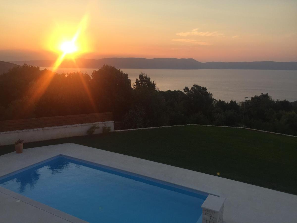 Luxury Panorama Vila With Amazing Seaview In Gondolici 7 Km From Rabac Лабин Екстериор снимка
