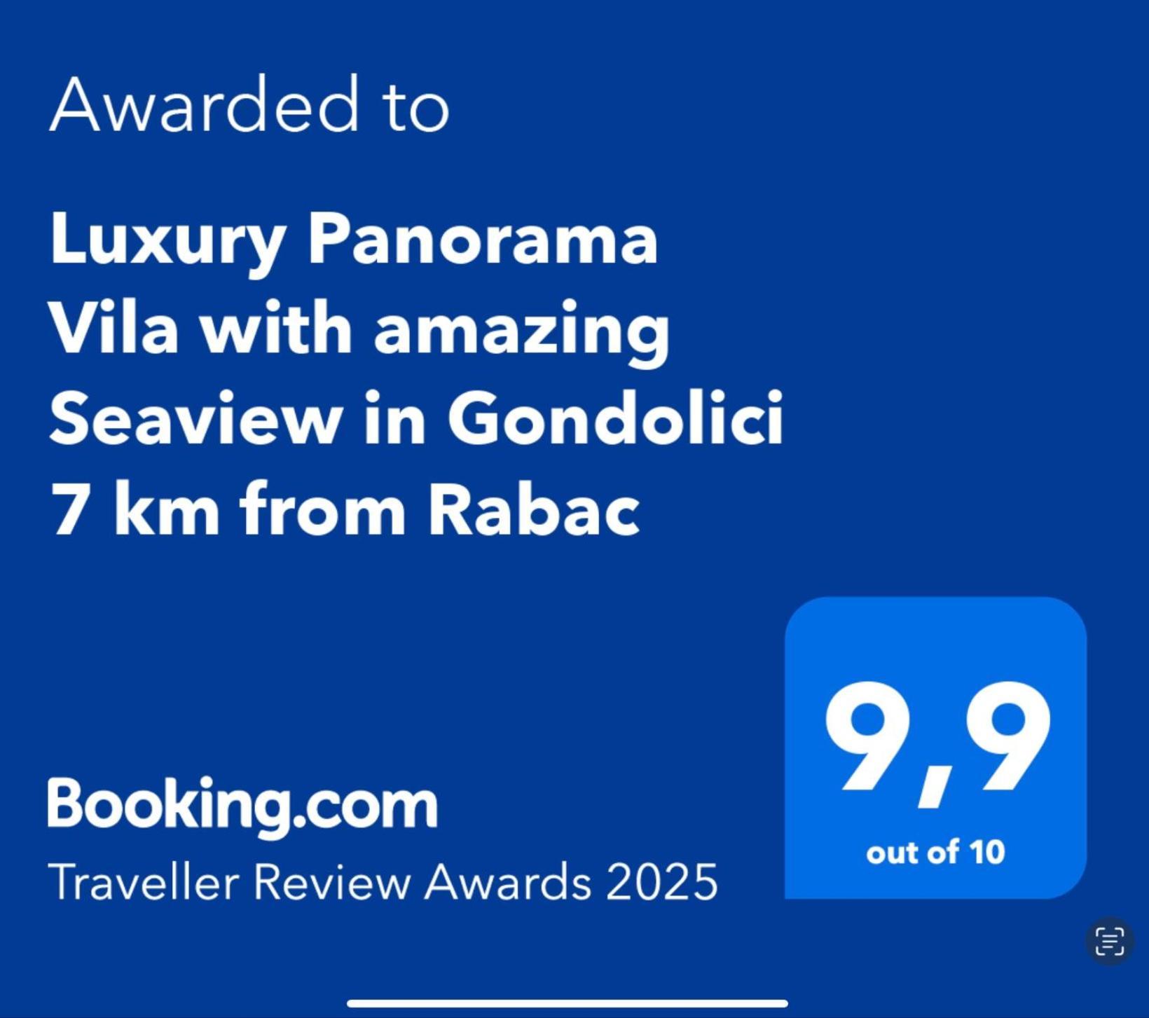 Luxury Panorama Vila With Amazing Seaview In Gondolici 7 Km From Rabac Лабин Екстериор снимка